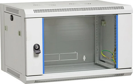 Kasë rack murale EFB Elektronik 19" 9U, thellësi 600 mm, gri