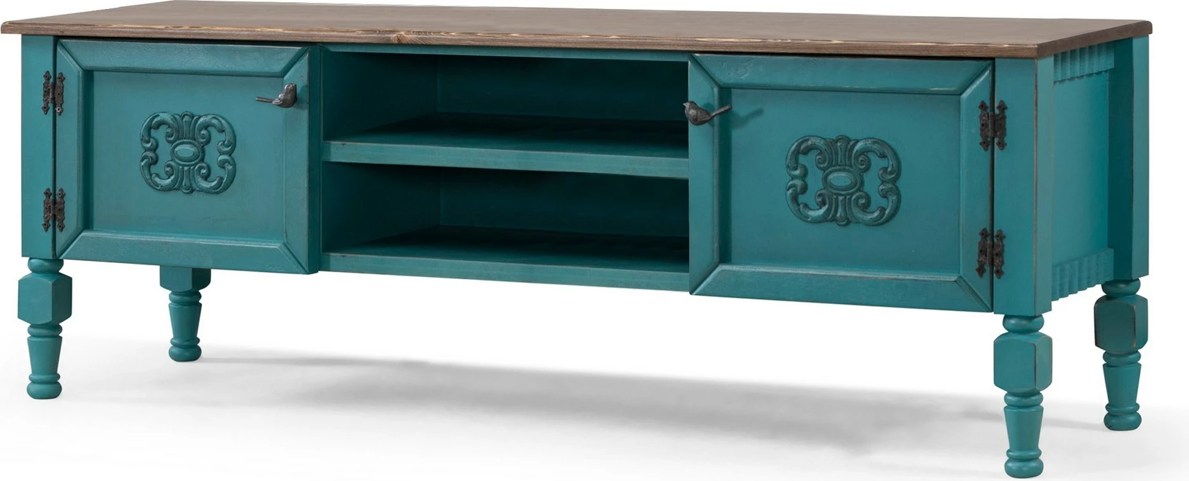Komodë TV Hanah Home, Ada TV, ngjyrë turquoise