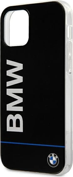 Mbështjellës BMW Signature Hardcase për iPhone 12 / 12 Pro 6.1", e zezë, në kuti