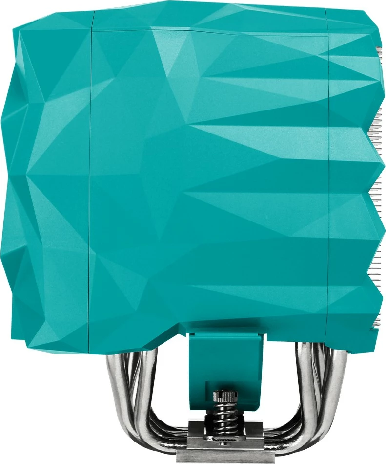Cooler Iceberg Thermal IceSLEET X9 Dual TR, 2 ventilatorë, ARGB, për AMD Threadripper, teal