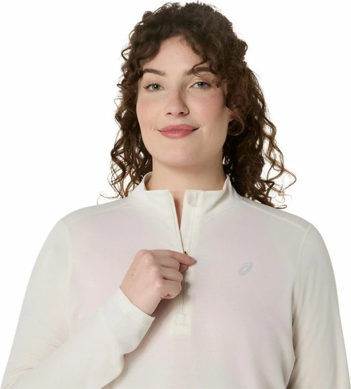 Maicë me mëngë të gjata për femra Asics, bezhë