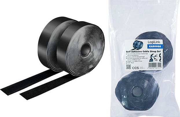 Set shirit Velcro LogiLink, 25 mm, 5 m, i zi