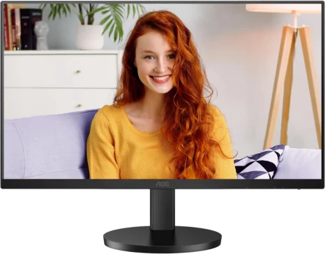 Monitor AOC U27B3AF 27\" UHD 4K IPS 60Hz HDR10, Adaptive Sync, 2x HDMI, DisplayPort, altoparlantë, i zi