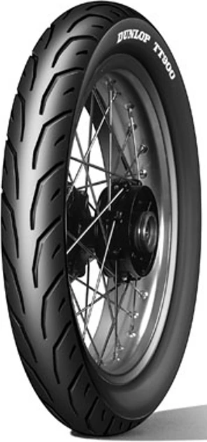 Gomë motoçiklete Dunlop TT900 2.50-17 43P TT (F/R), e zezë