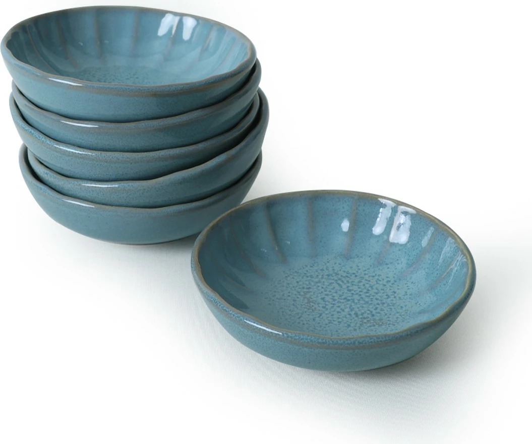Set pjatash për meze (6 copë), Hermia Concept, ngjyrë turquoise, X00019038