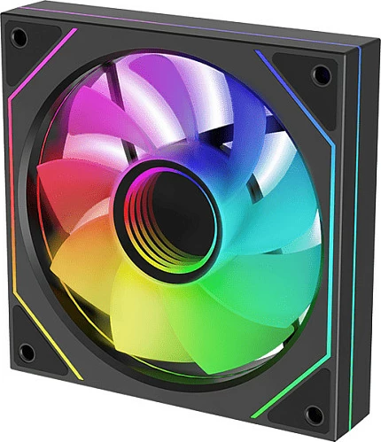 Ventilator për kasë Xilence XF079 Reverse, 120mm, PWM, ARGB Infinity Mirror, i zi