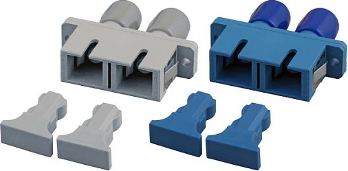 Adapter fibër-optik EFB Elektronik SC-ST Duplex OS2, blu