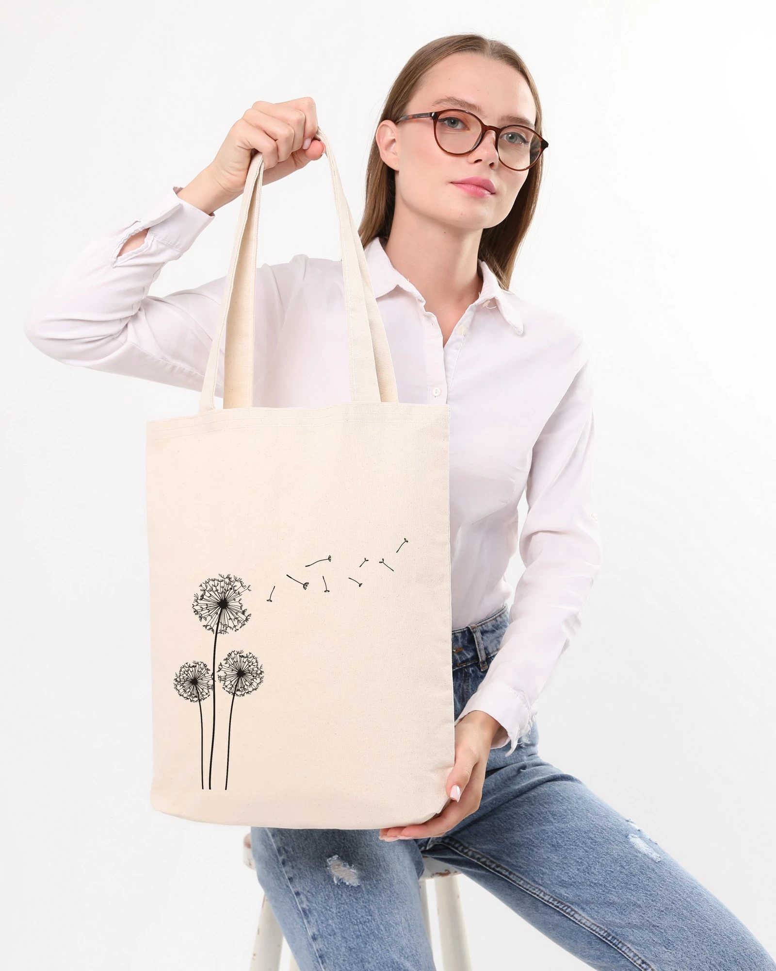 Qese tote Zoozie Bags, 1193, krem