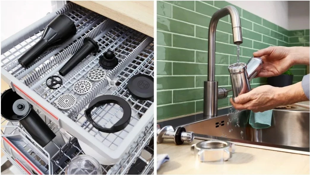 Makinë mishi Bosch MFWS440B, 1900 W, E zezë, Argjendtë