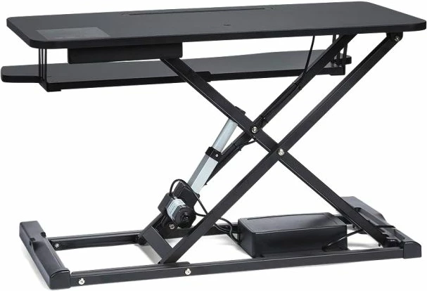Platformë pune sit/stand elektrike VONHAUS 3000154 80×40cm, lartësi 16–48cm, deri 20kg, e zezë
