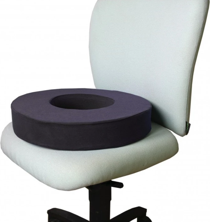 Jastëk presioni ASTON me hapje për ulëse, i zi