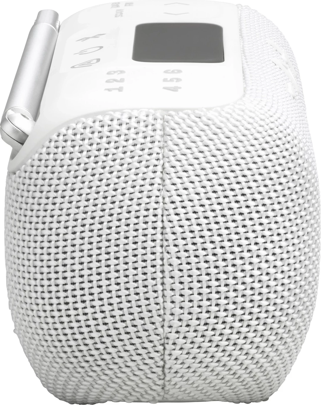 Radio portative JBL Tuner 3 DAB+/FM me Bluetooth, bateri deri 8 orë, e bardhë