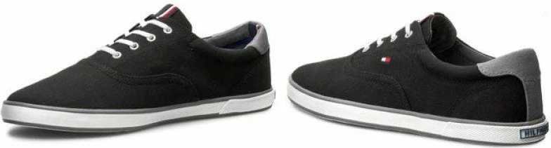 Këpucë për meshkuj Tommy Hilfiger, të zeza