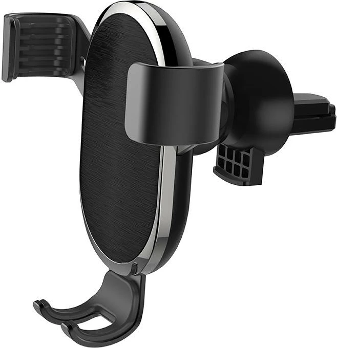 Mbajtës telefoni për veturë LDNIO MG01, gravitet, i zi