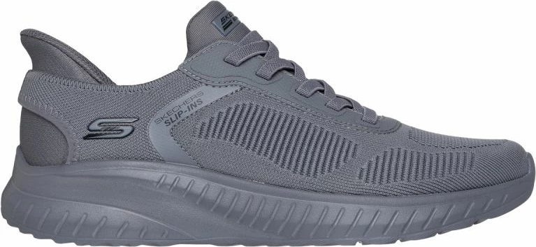 Atlete meshkuj Skechers BOBS Squad Chaos Solid Step, gri