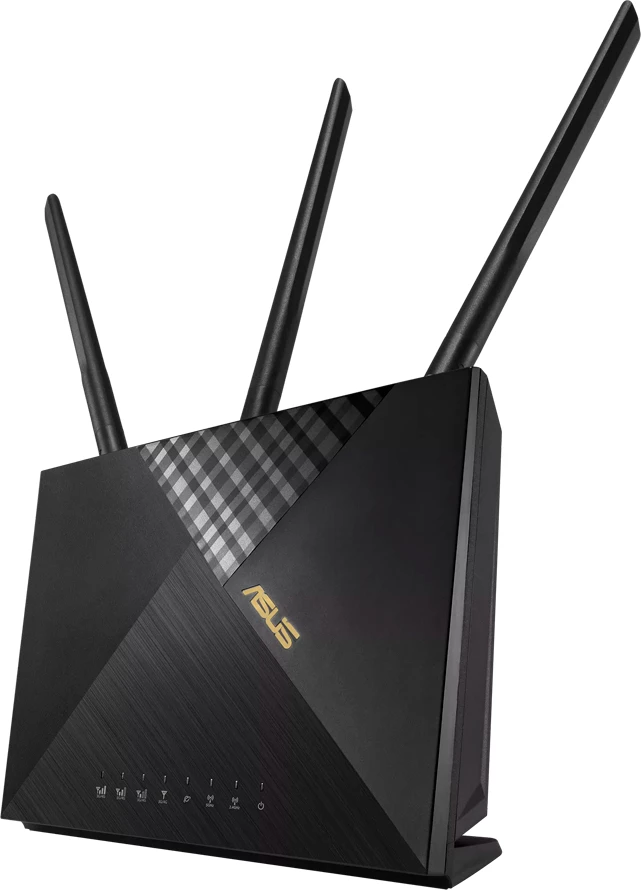 Router LTE WiFi 6 ASUS 4G-AX56 AX1800 Dual-Band, 4G+ Cat.6, 4x LAN, i zi