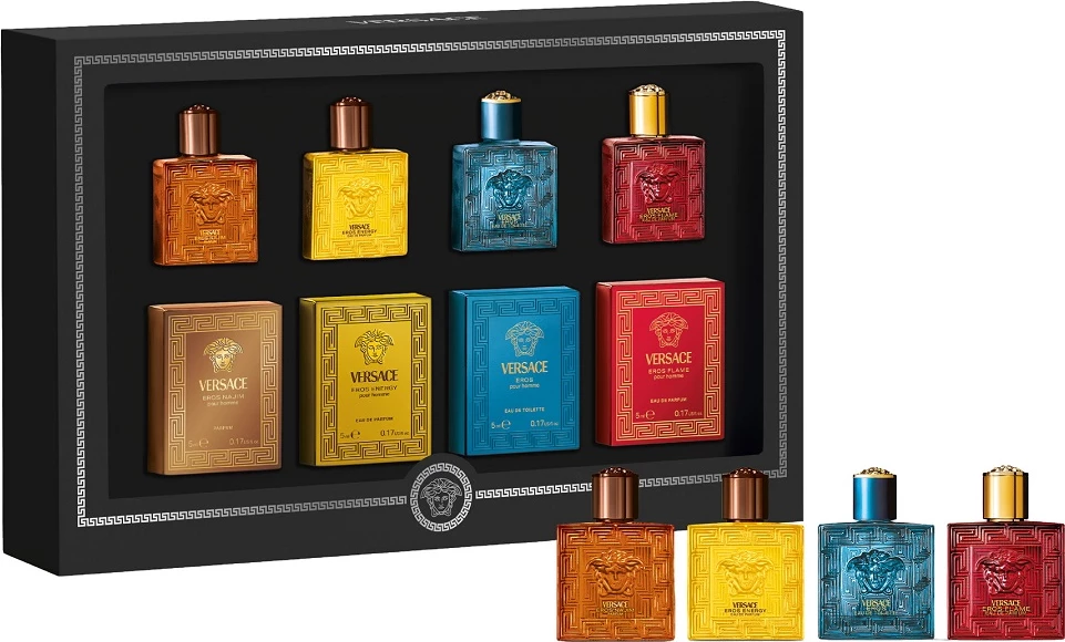 Set parfume miniaturë për burra Versace Eros 4x5ml