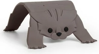 Nënshtrues silikoni OTOTO Scaredy Cat, kafe