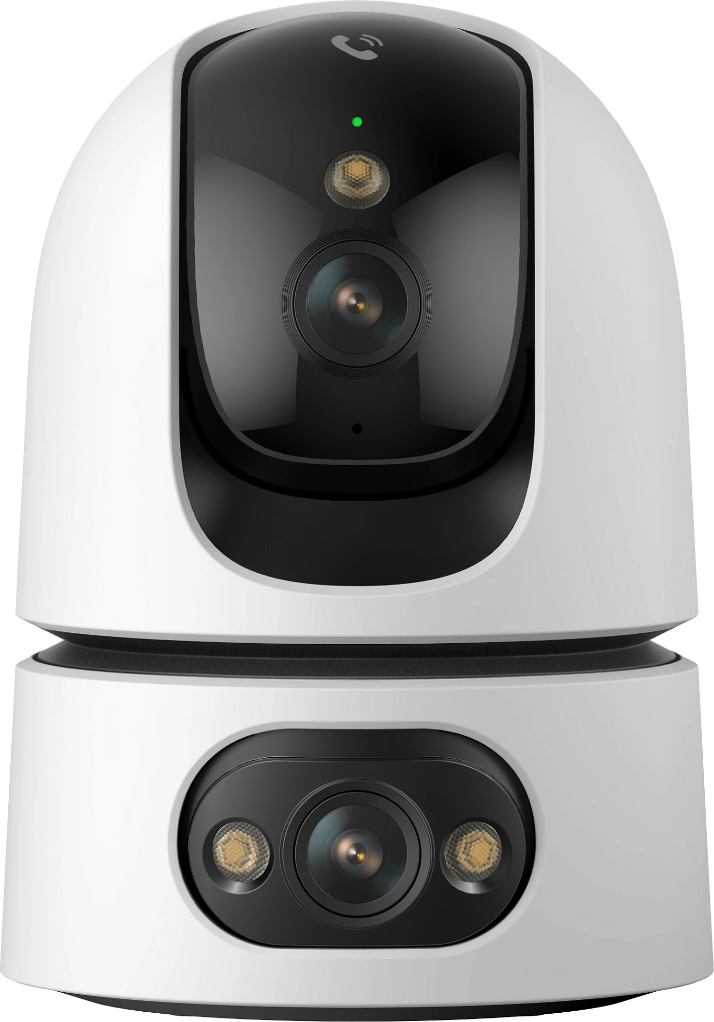 Kamerë sigurie IP Imou Ranger Dual Pro 6MP, Wi‑Fi 6, PTZ 360°, MicroSD, e bardhë