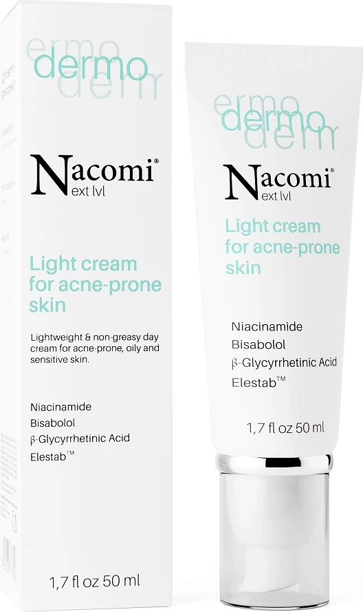 Krem fytyre për femra Nacomi Next Level Dermo Light Cream, 50ml
