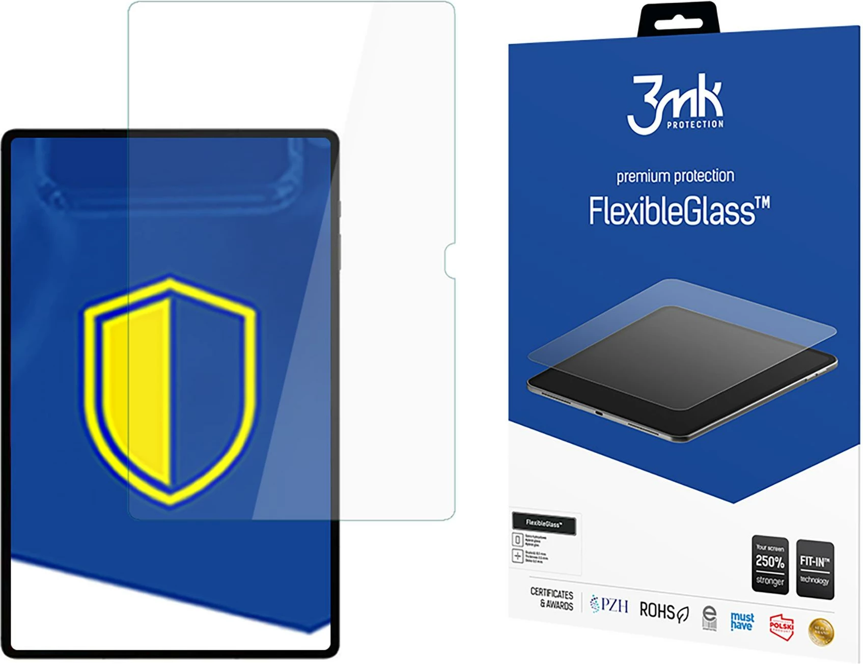 Mbrojtës ekrani FlexibleGlass 3mk për Samsung Galaxy Tab S10 Ultra, Transparent