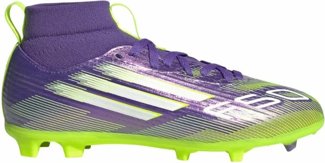 Atlete futbolli për fëmijë adidas, vjollcë/jeshile