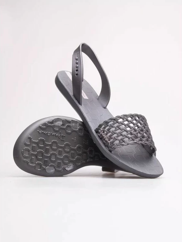 Sandale për femra Ipanema, gri/argjendtë