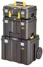 Kullë mobile kutish mjetesh Stanley FATMAX PROSTACK FMST75753-9, 3-në-1 me rrota, e zezë/verdhe