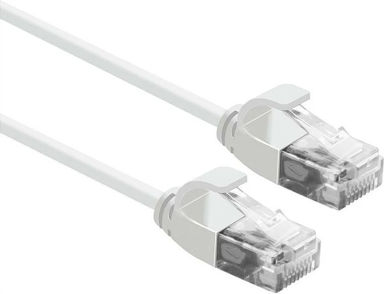 Kabllo rrjeti ROLINE 21.15.0985, Cat6a, 5m, RJ-45 në RJ-45, e bardhë