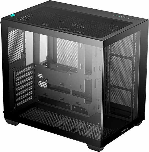 Kasë Deepcool CG530 (R-CG530-BKNDA0-G-1) Midi Tower ATX, pa furnizim rryme, e zezë