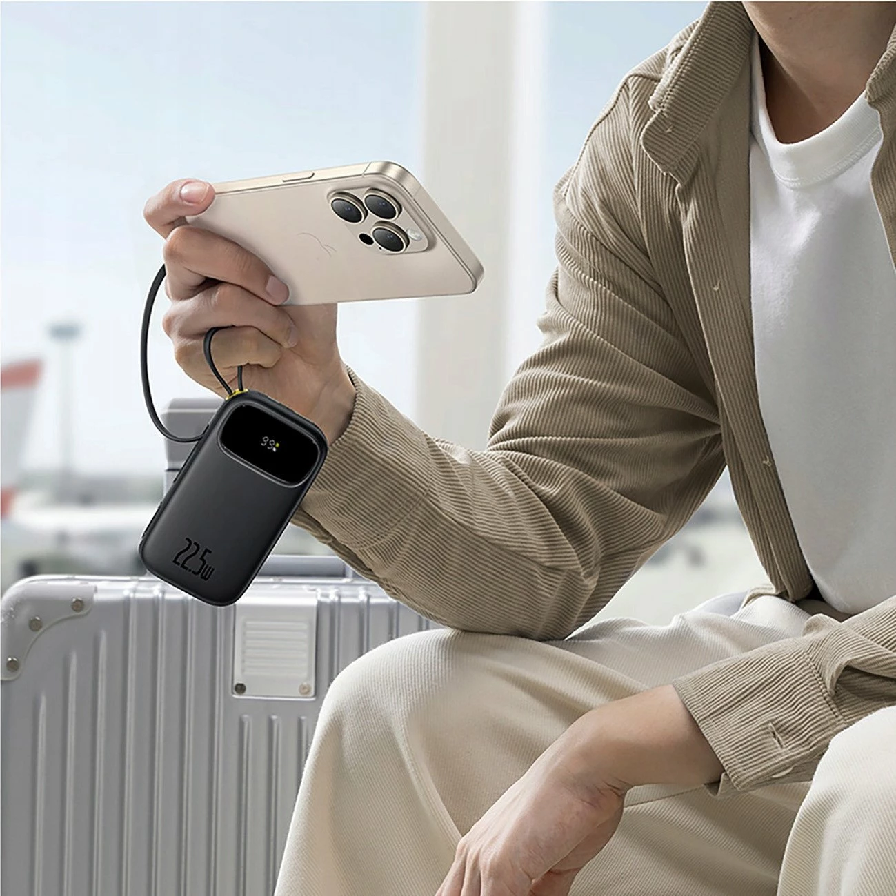 Powerbank Baseus EnerFill FC31 20000mAh 22.5W PD e zezë