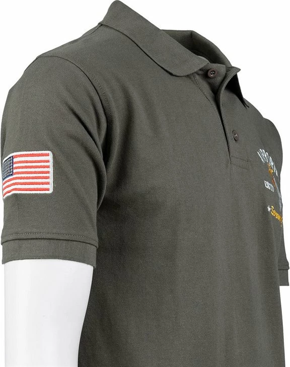 Bluzë Polo Fostex Garments Polo 101st Airborne 'screaming eagles'