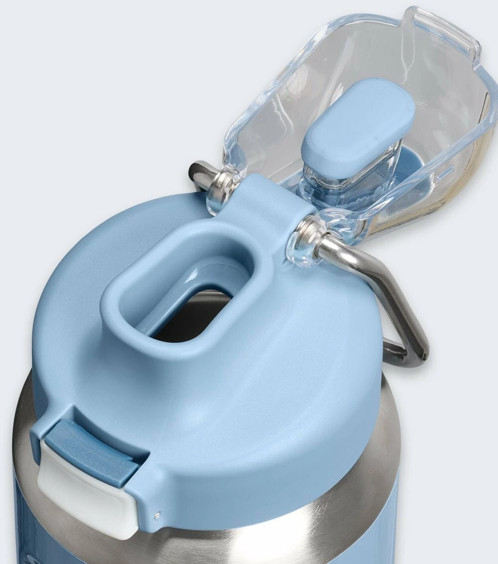 Shishe termike Stanley Wellspring 0.71 L, izolim vakum i dyfishtë, e mbyllur hermetikisht, Indigo