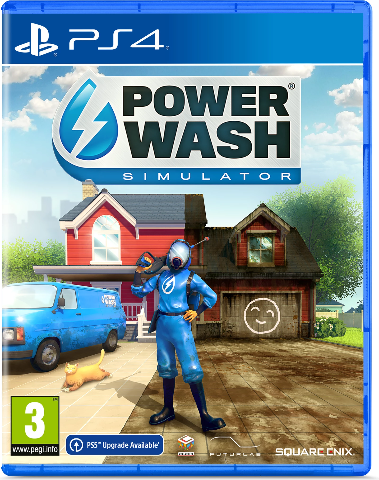 Lojë PS4 Square Enix Powerwash Simulator, PEGI 3, me 2 DLC falas