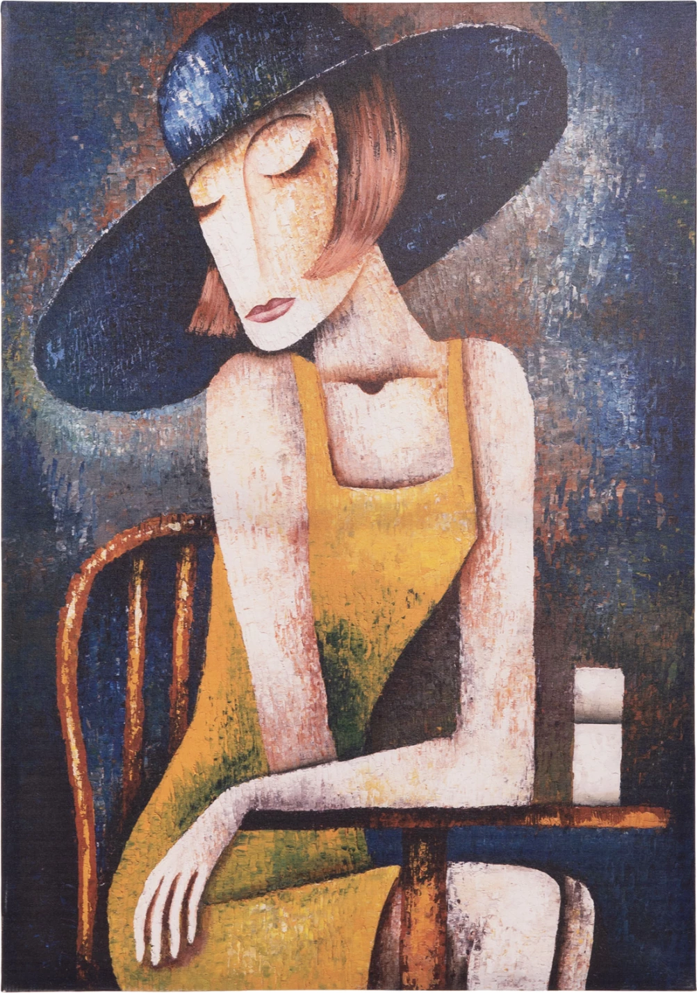 Pikturë muri GOBI, kanavacë e printuar, 68x2.5x98cm