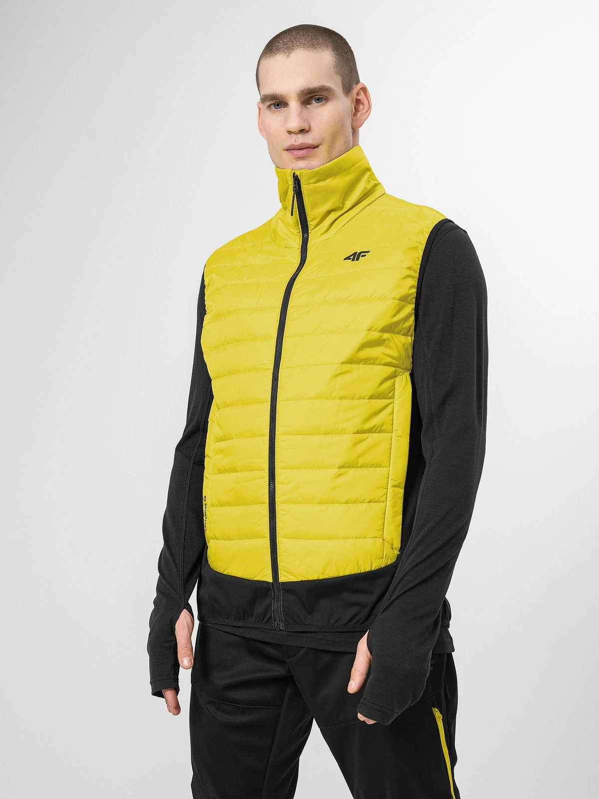 Jelek për meshkuj 4F H4Z22-BZM060, tranzicional, madhësia S, jeshile lime