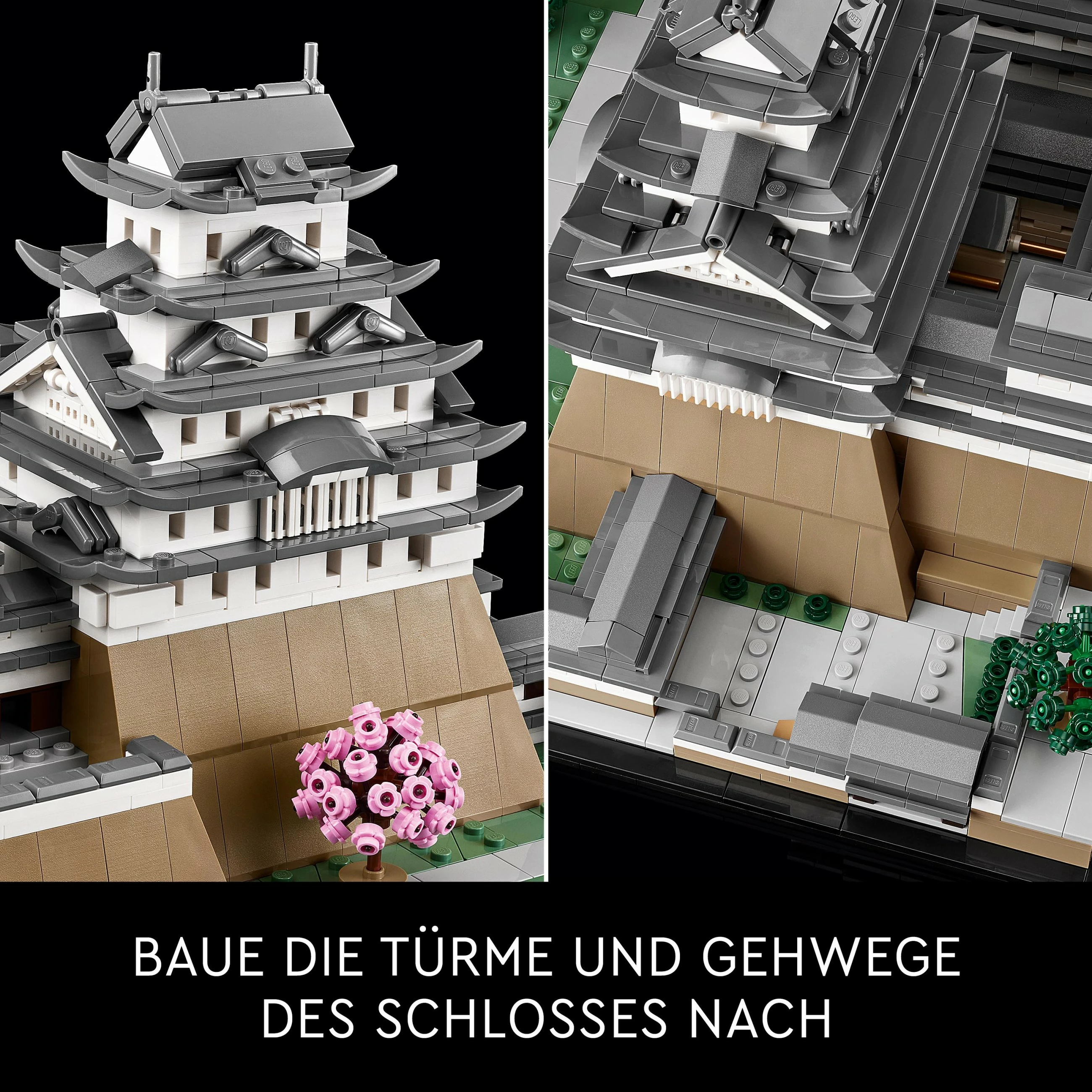 Set ndërtimi LEGO Himeji Castle, 21060, 2125 pjesë, shumëngjyrësh