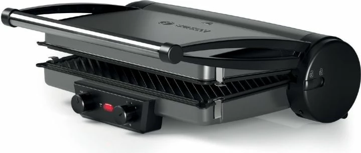 Grill elektrik BOSCH TCG4215, zi/argjendtë