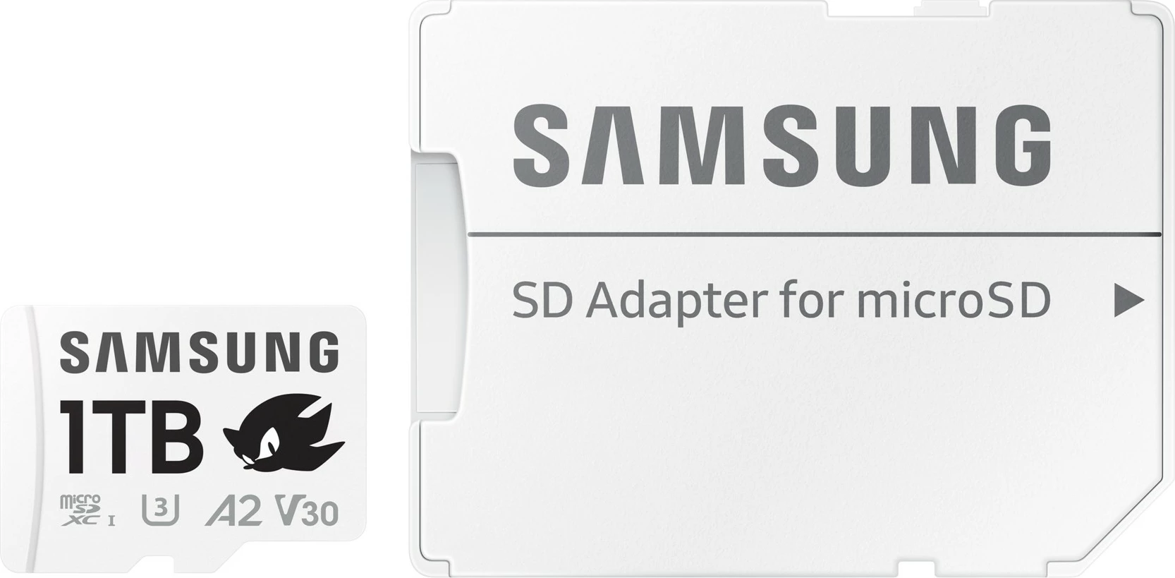 MicroSDXC Samsung 1TB PRO Plus Sonic, Class 10, UHS-I, A2, V30, bardhë