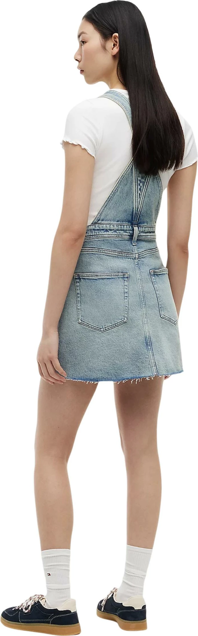 Fustan kominoshe për femra Tommy Hilfiger Jeans DW0DW22874, denim i çelët [Madhësia: M]