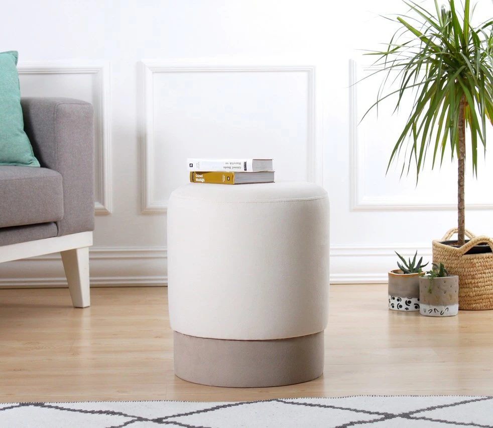 Puf Atelier del Sofa, krem