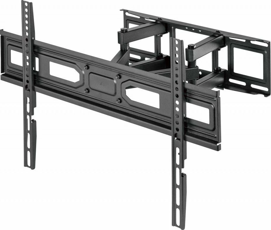 Mbajtëse muri për TV Art AR-90 37"-80", deri 40 kg, VESA deri 600x400, me krah, e zezë, set me vida montimi