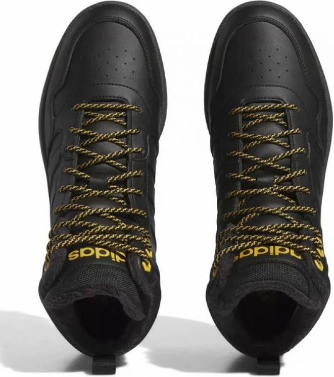 Atlete për meshkuj adidas Hoops 3.0 Mid Basketball Wtr M, të zeza [Madhësia: 44]