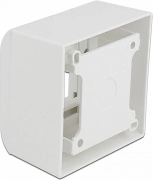 Kuti montimi murale DeLOCK Easy 45, 82x82 mm, 1 modul, e bardhë