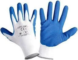 Doreza mbrojtëse Lahti Pro L211107W, blu/bardhë