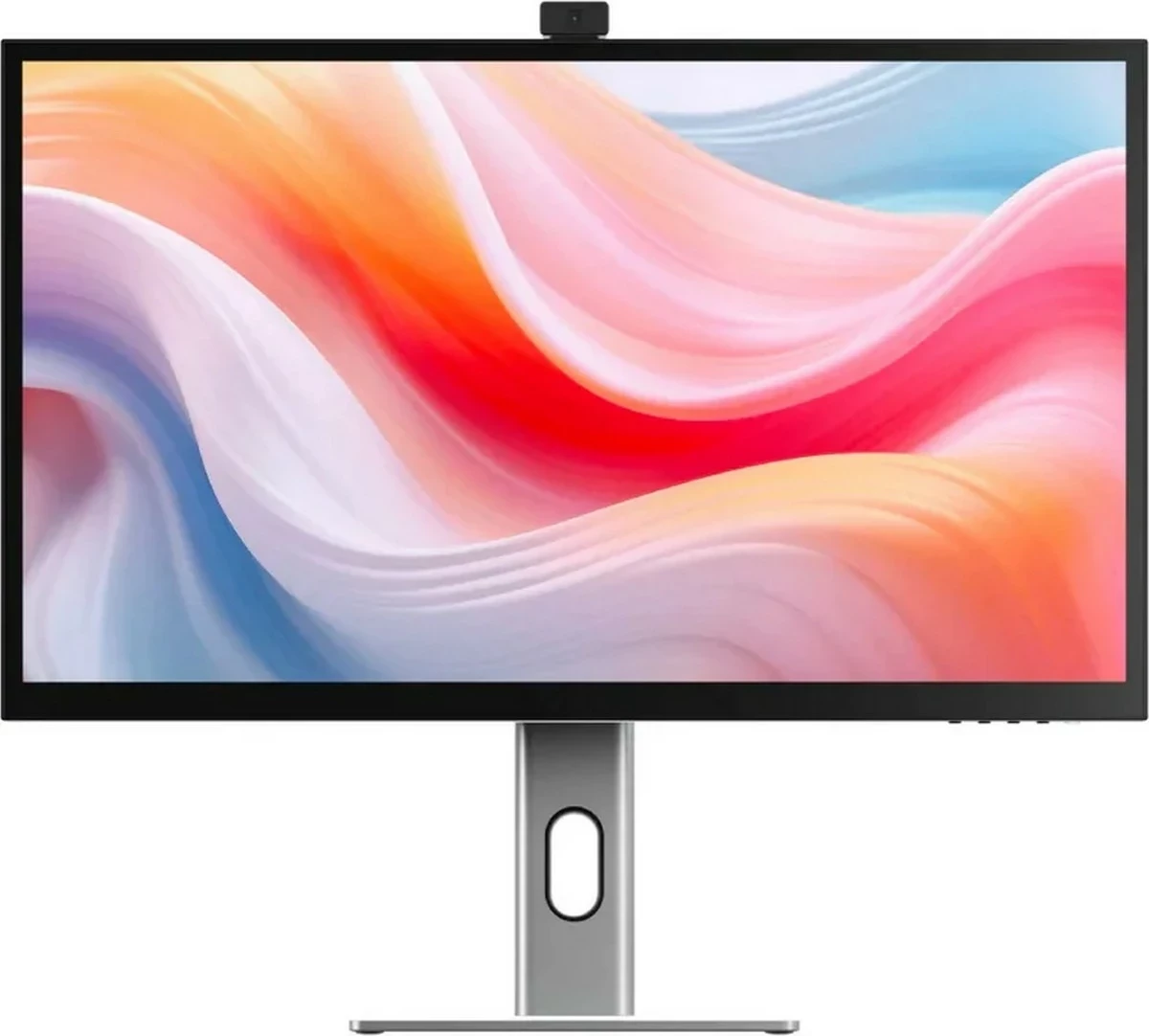 Monitor ALOGIC Clarity Pro 27 UHD 4K me kamerë, argjendtë