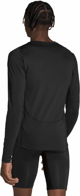 Maicë për meshkuj adidas Techfit Aeroready me mëngë të gjata, e zezë [Madhësia: S]