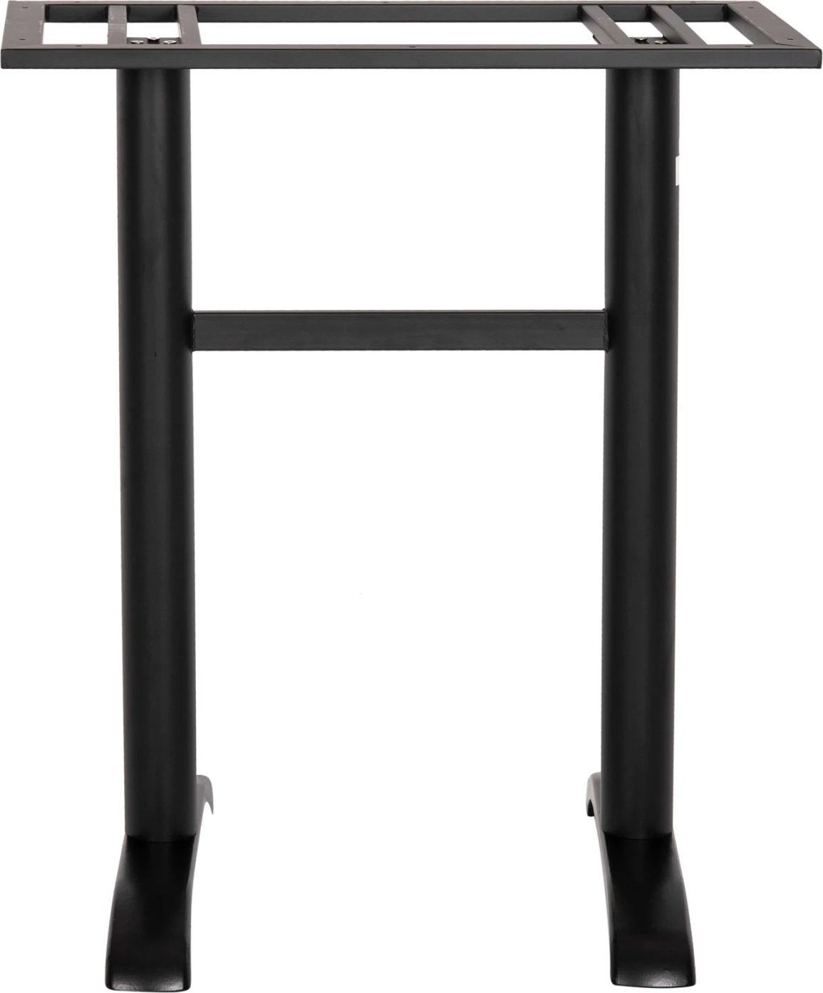 Bazë tavoline për bar, metalike, lartësi mesatare, FH479.01, e zezë, 40x80x91 cm