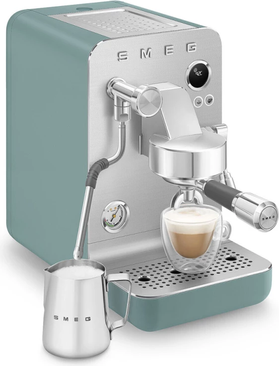 Makinë espresso kafeje Smeg EMC02EGMEU, Emerald Green