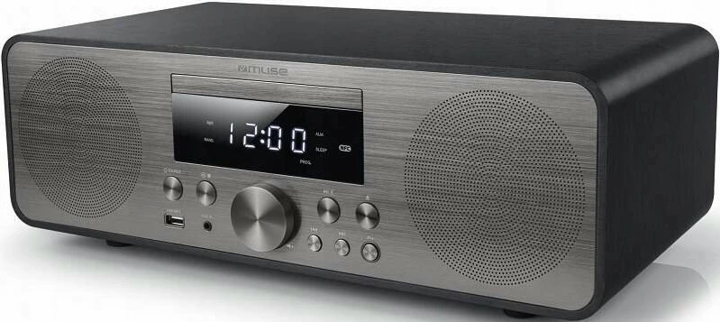 Sistem audio tower Muse M-880FBC 60W Bluetooth, CD/MP3, FM RDS, USB, AUX, alarm, e zezë, set me telekomandë